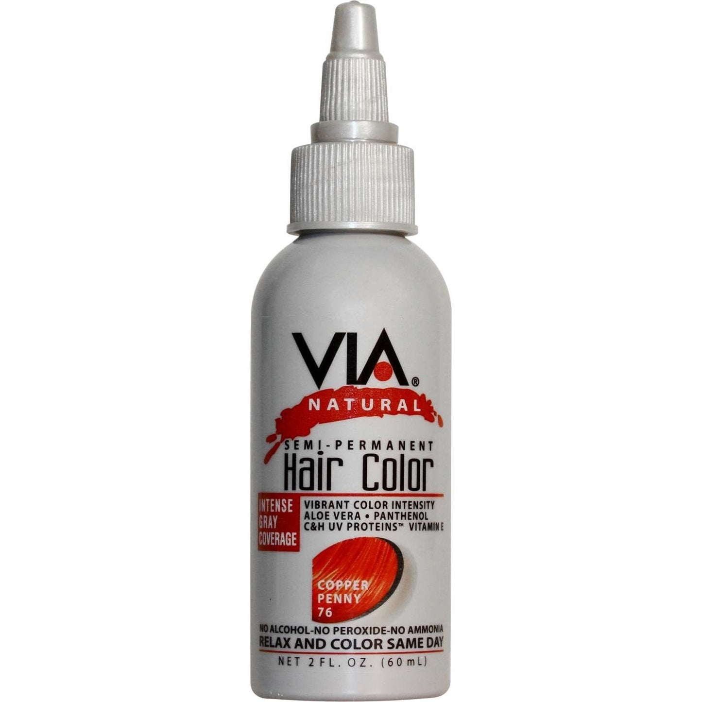 Hair Color Ammonia-Free Copper Penny with Vitamin E and Aloe Vera
