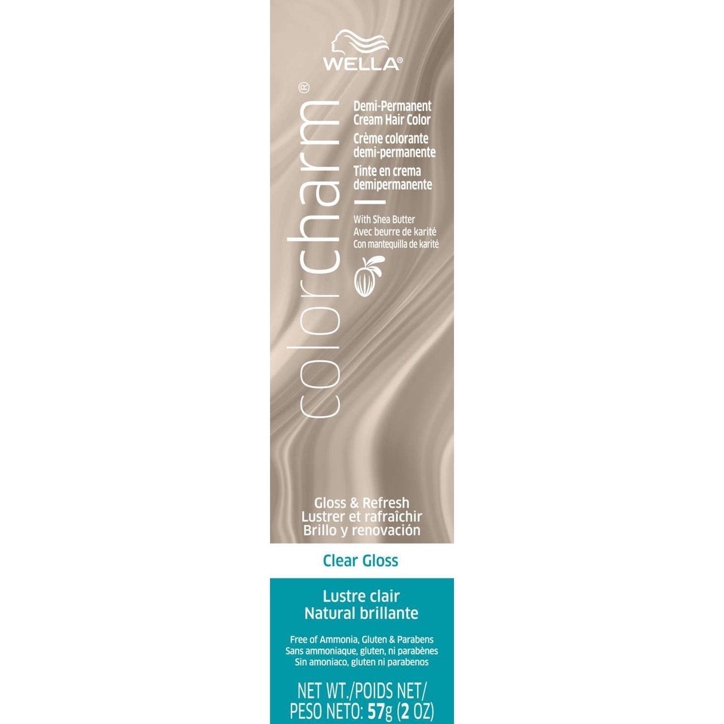 Demi-Permanent Cream Hair Color Clear Gloss