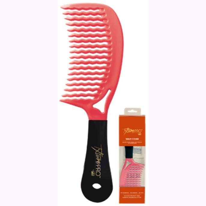 Wave Comb Detangling Brush for Curly and Straight Hair