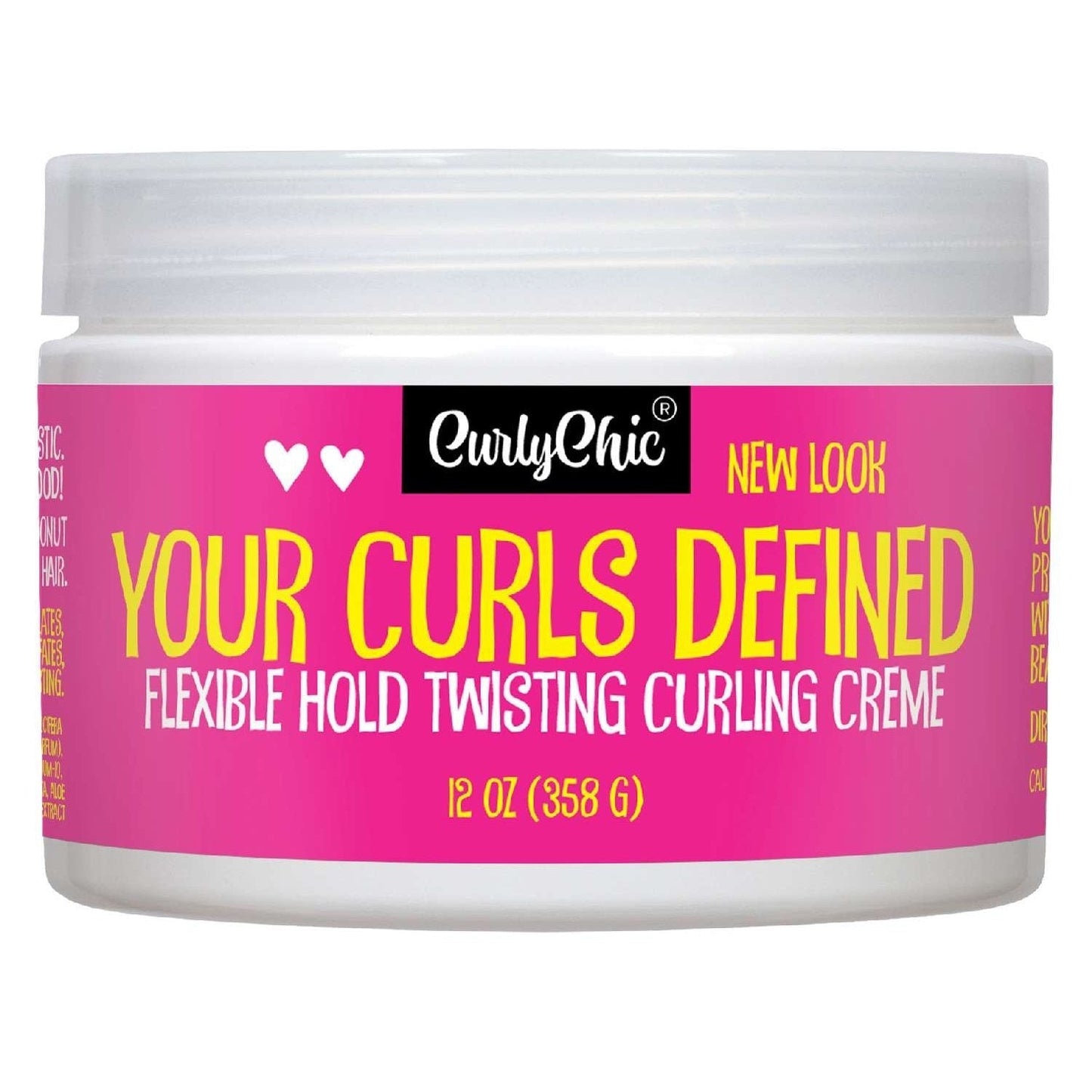 Curling Creme for Curly, Kinky, Coily, Wavy, and Frizzy Hair