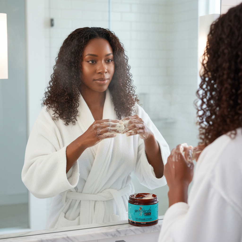 10 Minute Hair Mask with Argan Oil, Keratin & Shea Butter