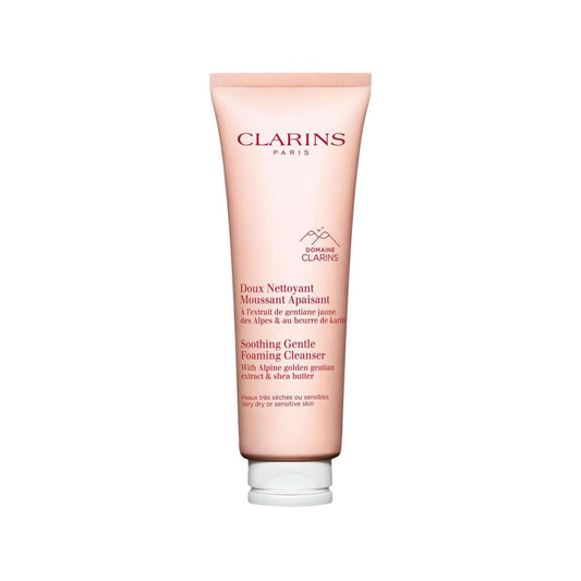 Clarins Gentle Foaming Cleanser: Soothing Face Wash for Sensitive Skin | Calming, Effective, & Irritation-Free Cleansing