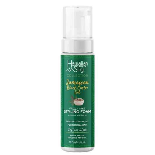 Frizz-Free Styling Foam Mousse Jamaican Black Castor Oil 7.5 Oz