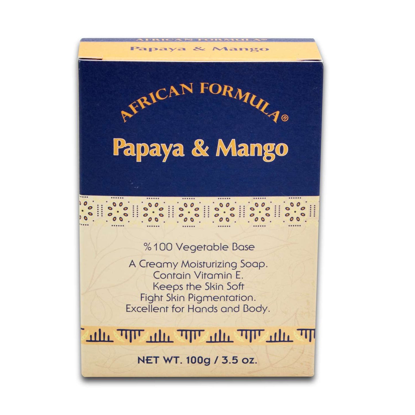 Papaya Mango Soap African Formula 3.5 Oz
