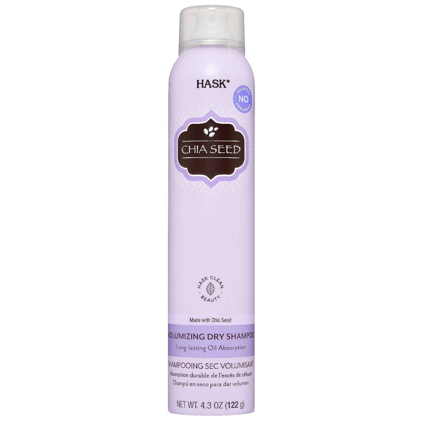 Dry Shampoo Chia Seed Oil 4.3 Oz