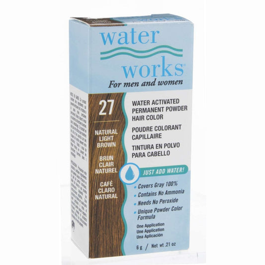 Powder Hair Color Natural Light Brown 0.2 Oz