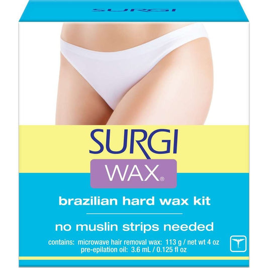 Brazilian Hard Wax Kit 4.0 Oz