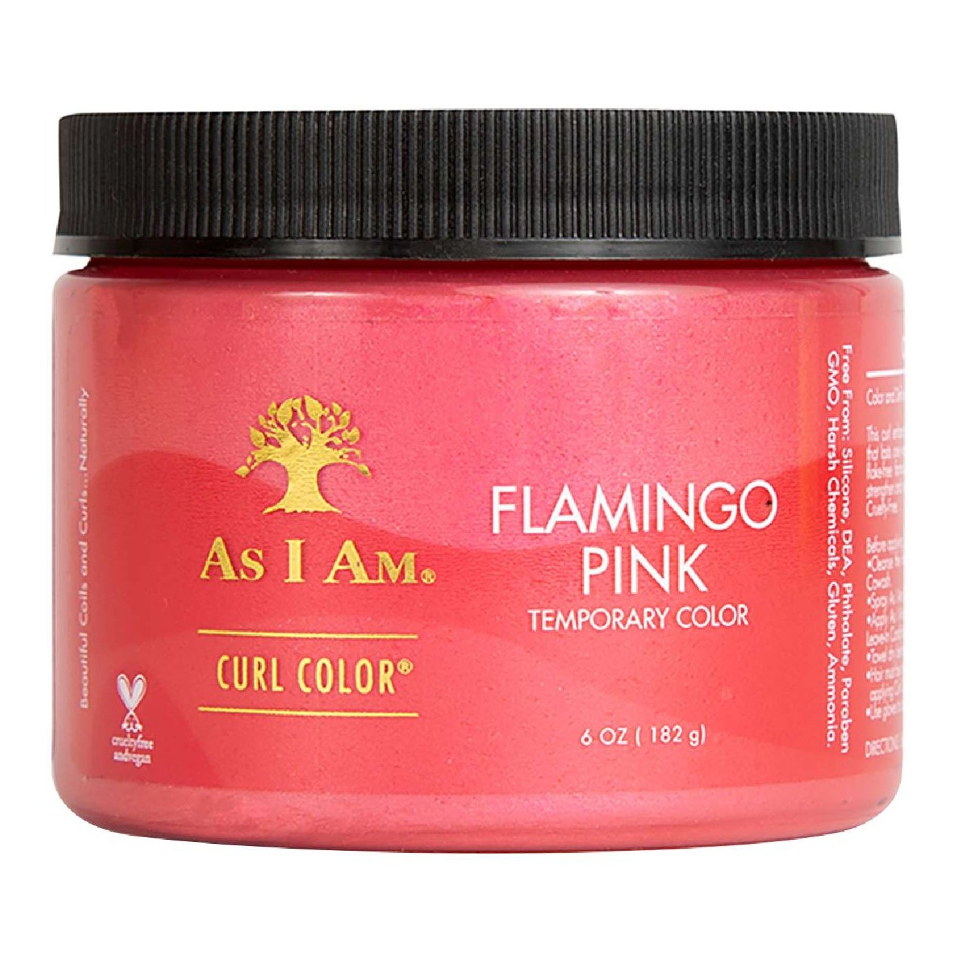 As I Am Temporary Curl Color Flamingo Pink 6 Oz