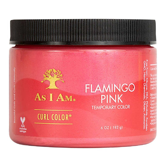 As I Am Temporary Curl Color Flamingo Pink 6 Oz