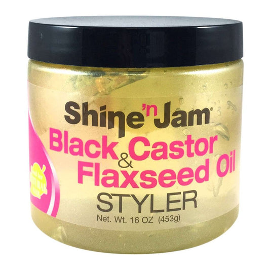 Styler Gel with Black Castor and Flaxseed Oil 16 Oz