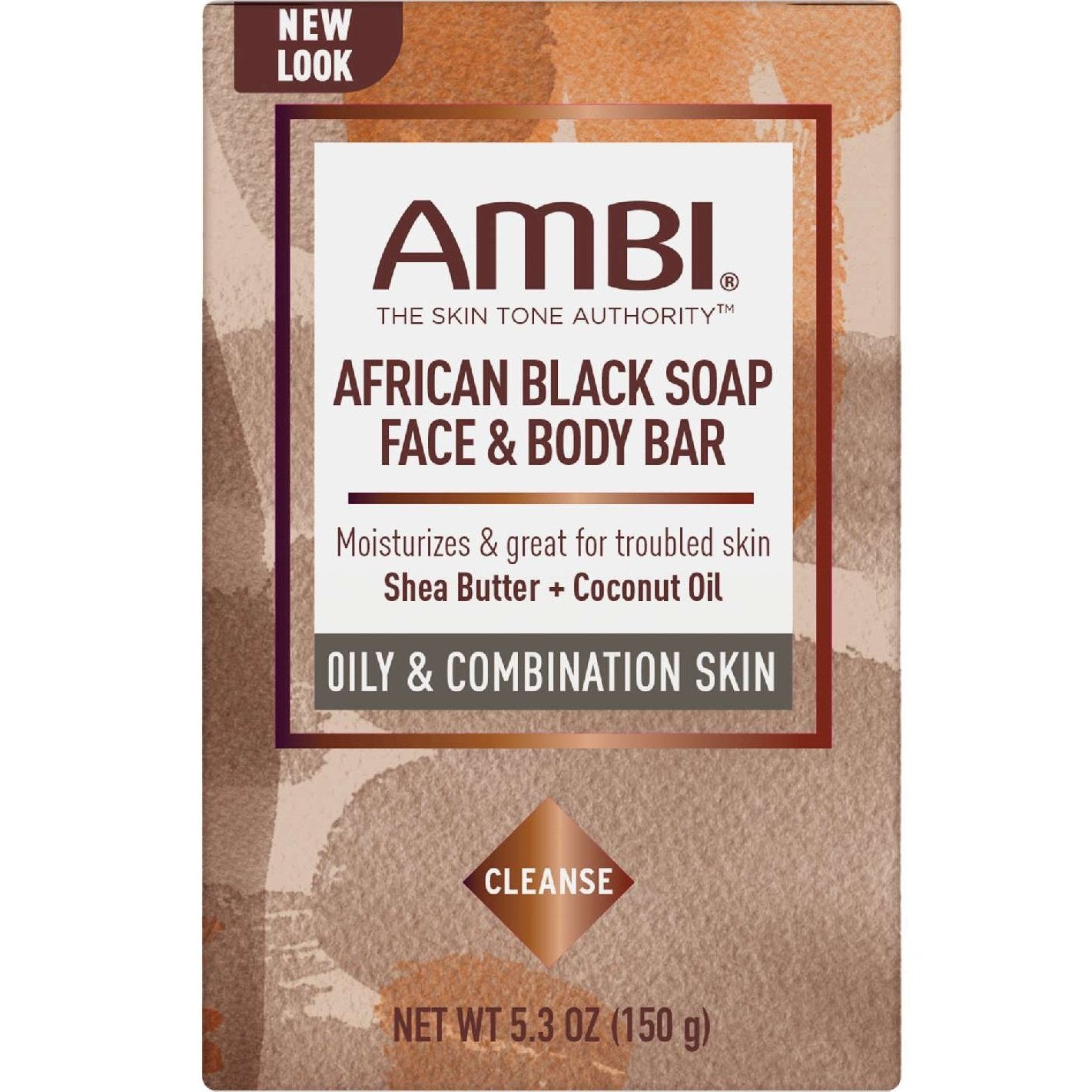 African Black Soap Face and Body Bar 5.3 Oz