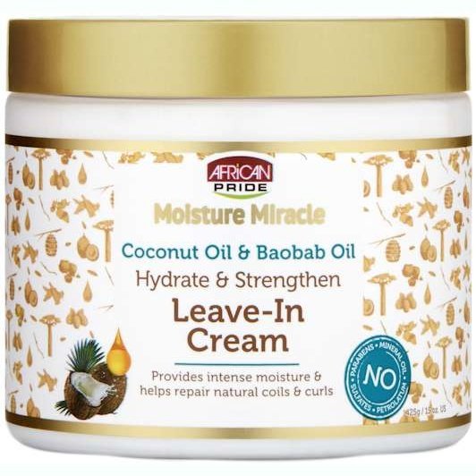 African Pride Leave-In Cream Hydrate Strengthen 15 Oz