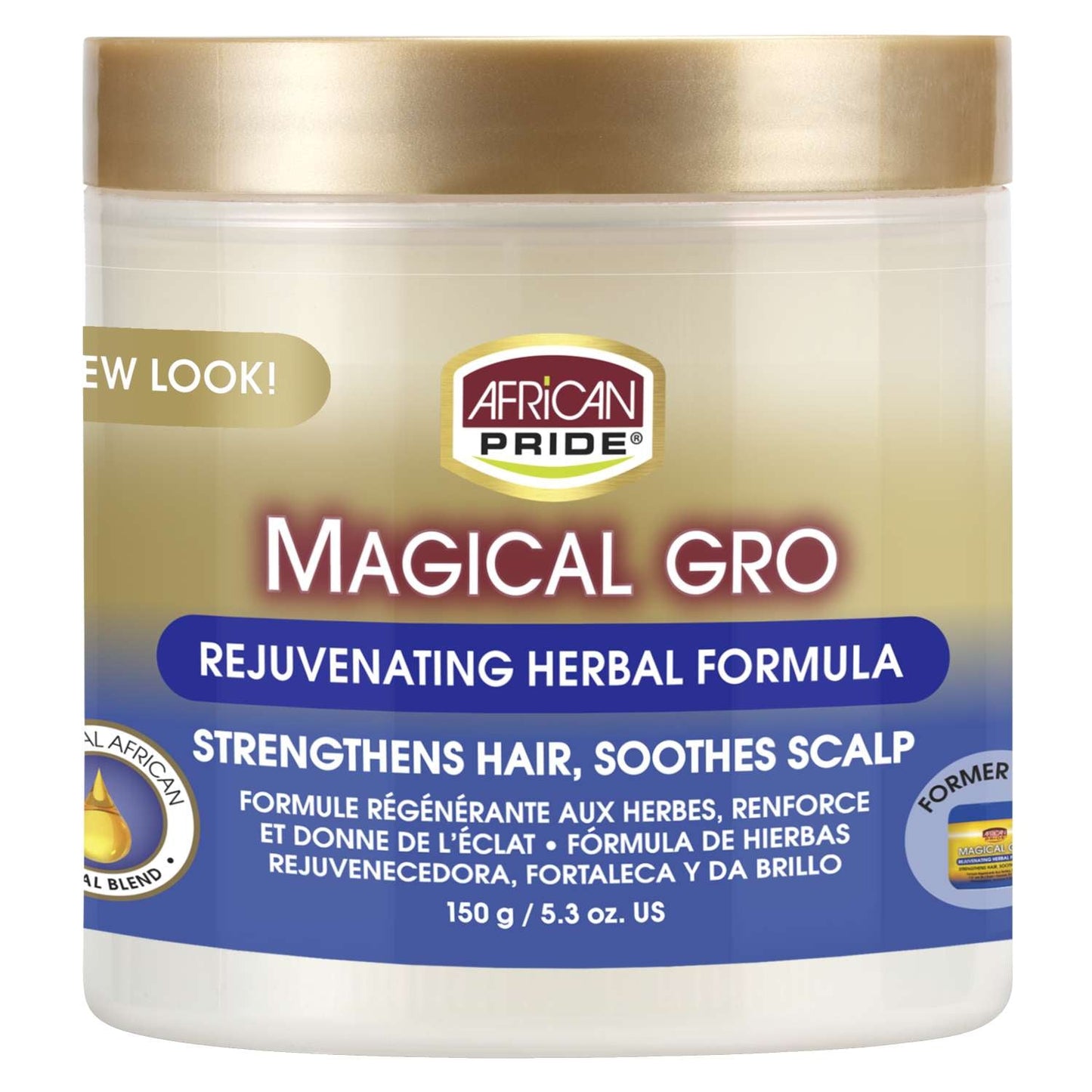 African Pride Magical Gro Rejuvenation Herbal Formula 5.5 Oz