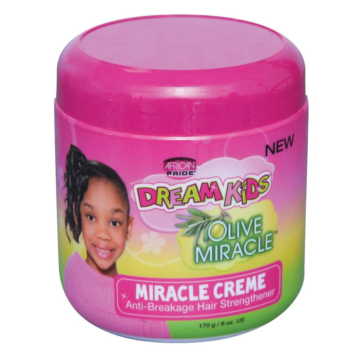 African Pride Miracle Cream Olive 6 Oz