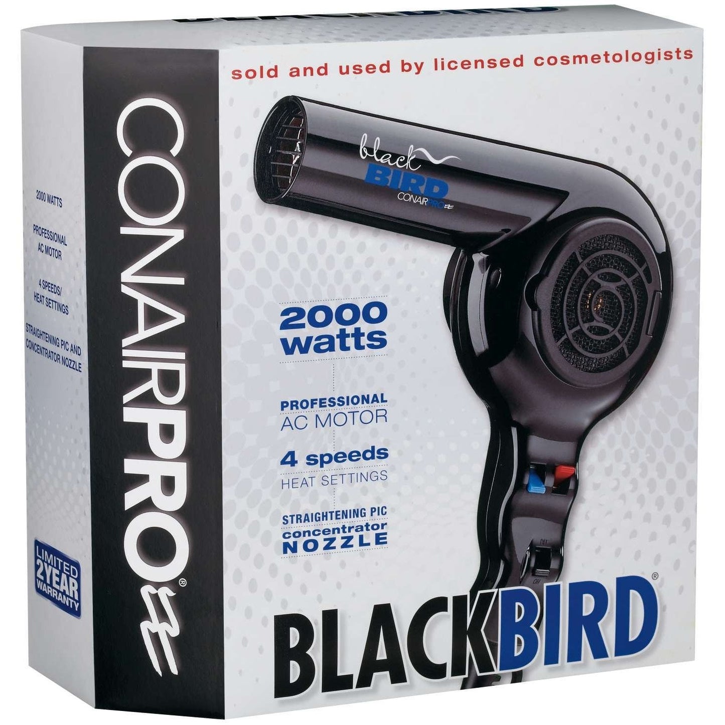 Pistol Grip Hair Dryer 2000W