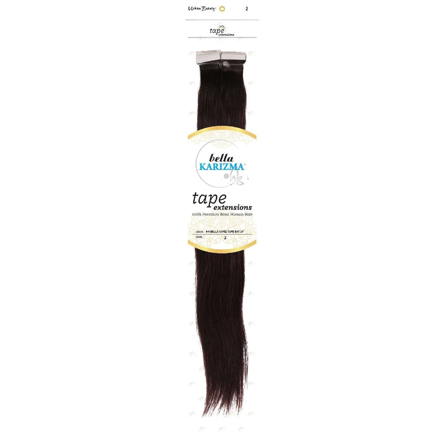 Tape-In Human Hair Extensions 24 Inch 2 Pack