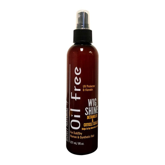 Wig Shine Detangler Cuticle Sealer Oil Free 8 Oz