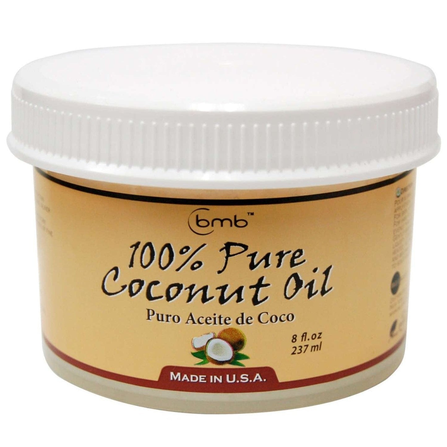 Pure Coconut Oil 8 Oz