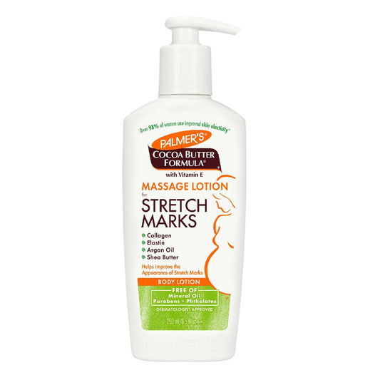 Massage Lotion Cocoa Butter for Stretch Marks 8.5 Oz