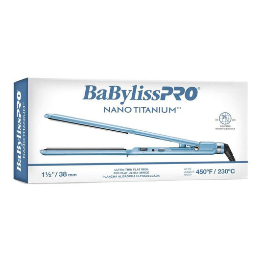 Nano Titanium Hair Straightener Ultra-Thin 1 1/2 In