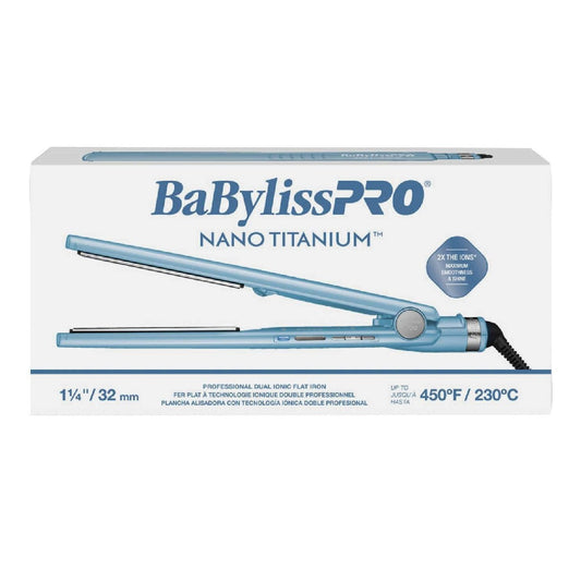 Nano Titanium Ionic Flat Iron 1.25 Inch
