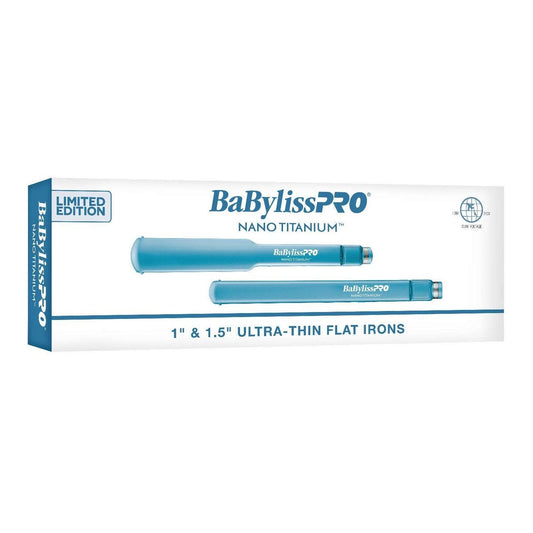 Ultra Thin Flat Iron Prepack 1 Inch and 1.5 Inch