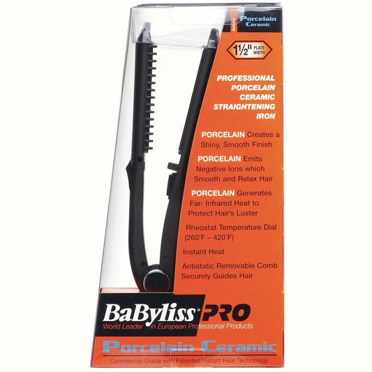 Porcelain Ceramic Straightening Iron