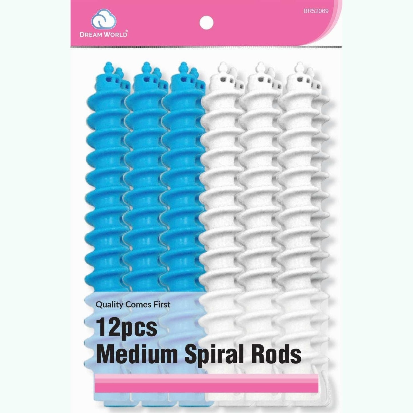 Spiral Rods Medium 12 Count