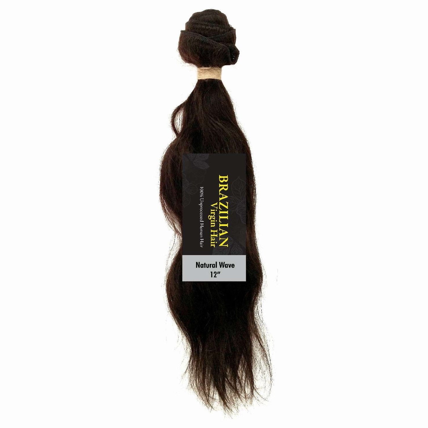 Human Hair Weave Natural Wave 24 Inch Natural Color