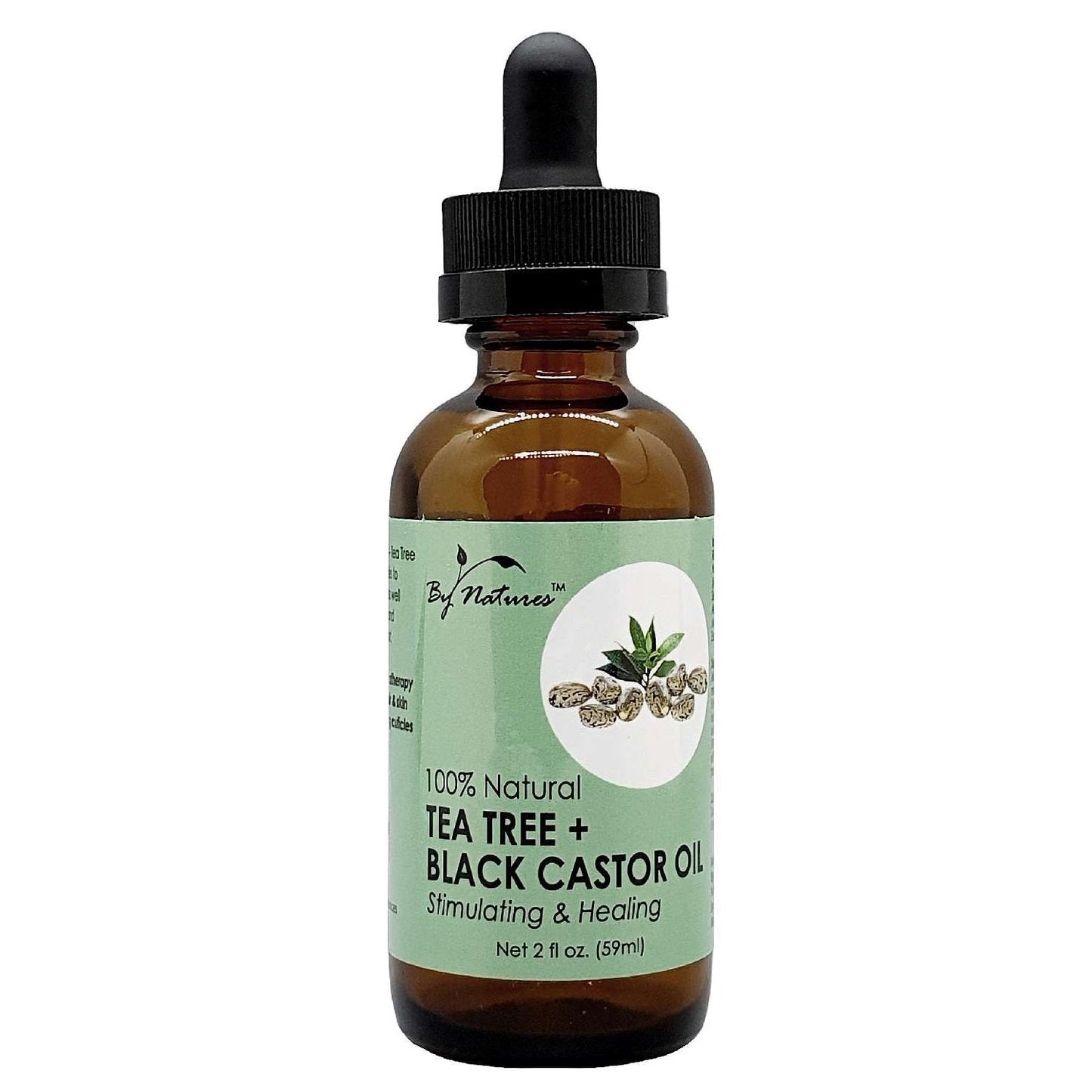 Tea Tree Black Castor Oil 2.0 Fl Oz