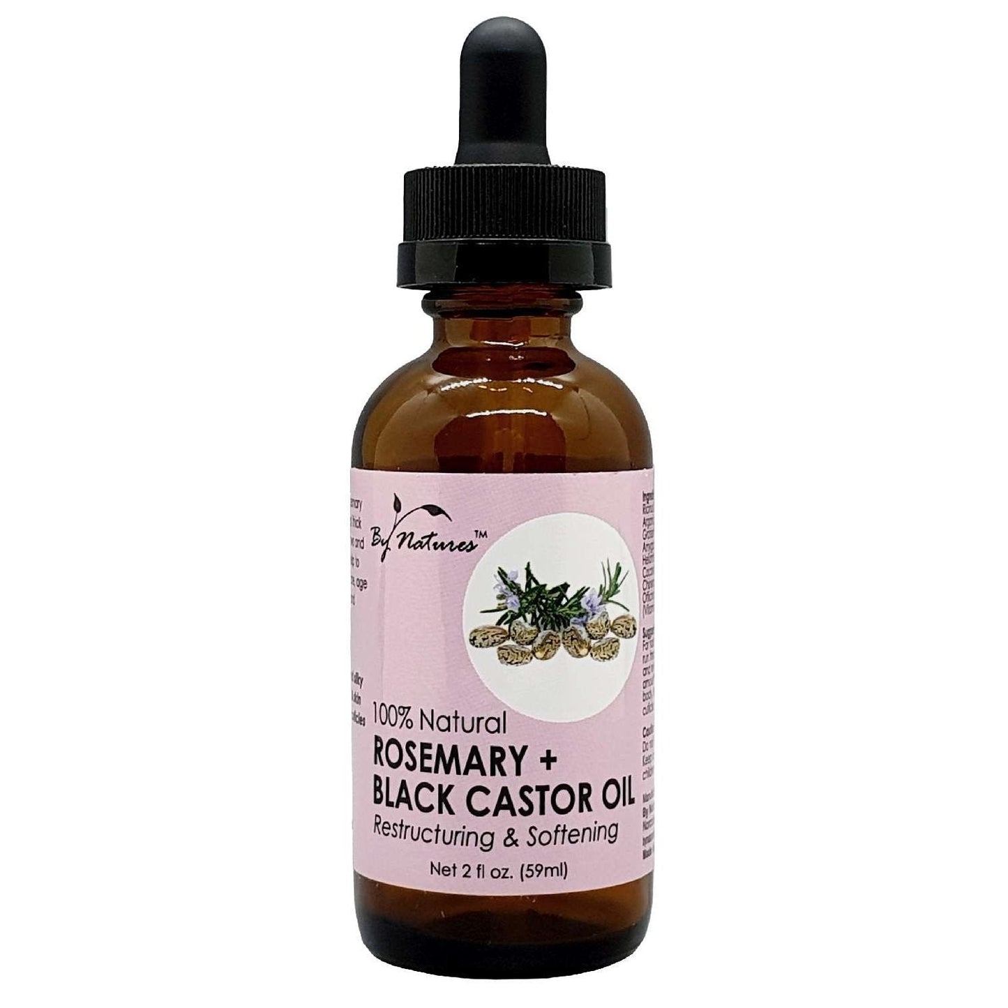 Rosemary Black Castor Oil 2 Oz