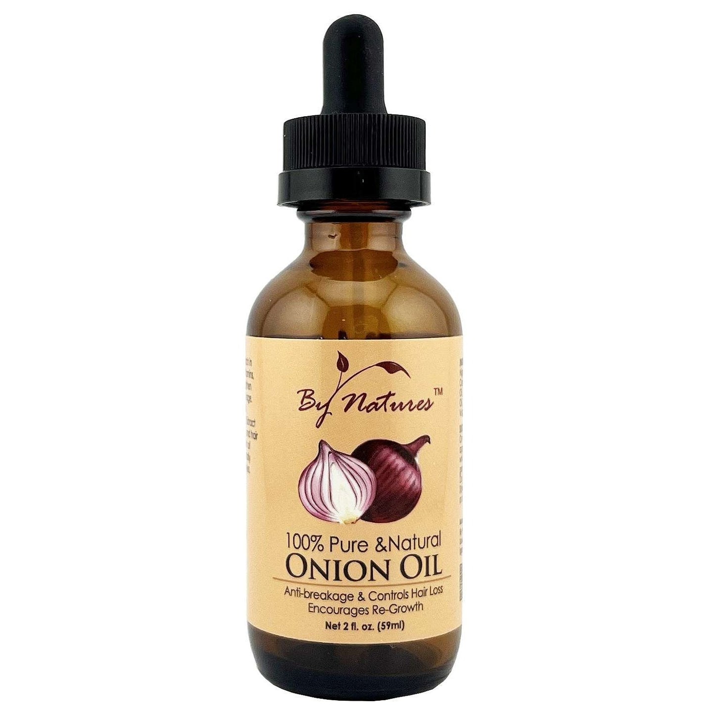 Natural Onion Oil 100% Pure 2 Oz