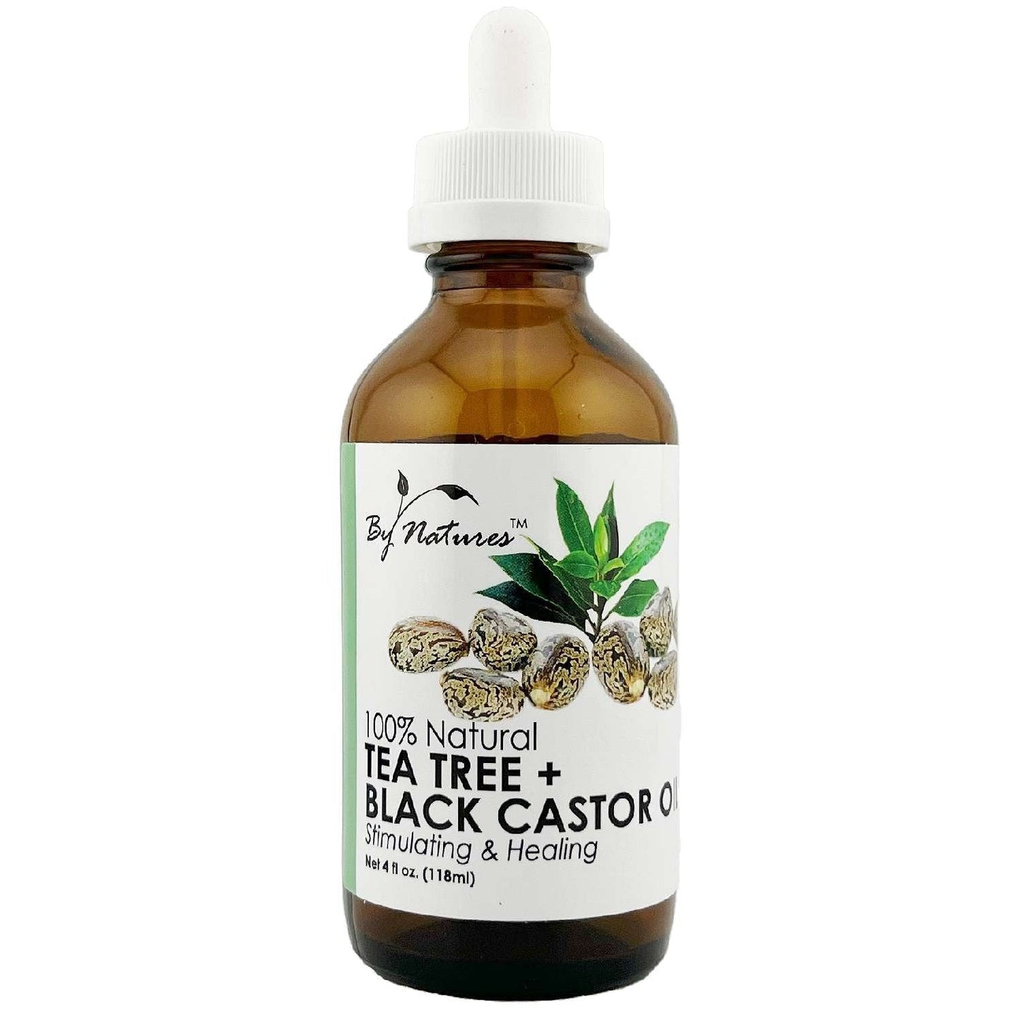 Tea Tree Black Castor Oil 4.0 Fl Oz