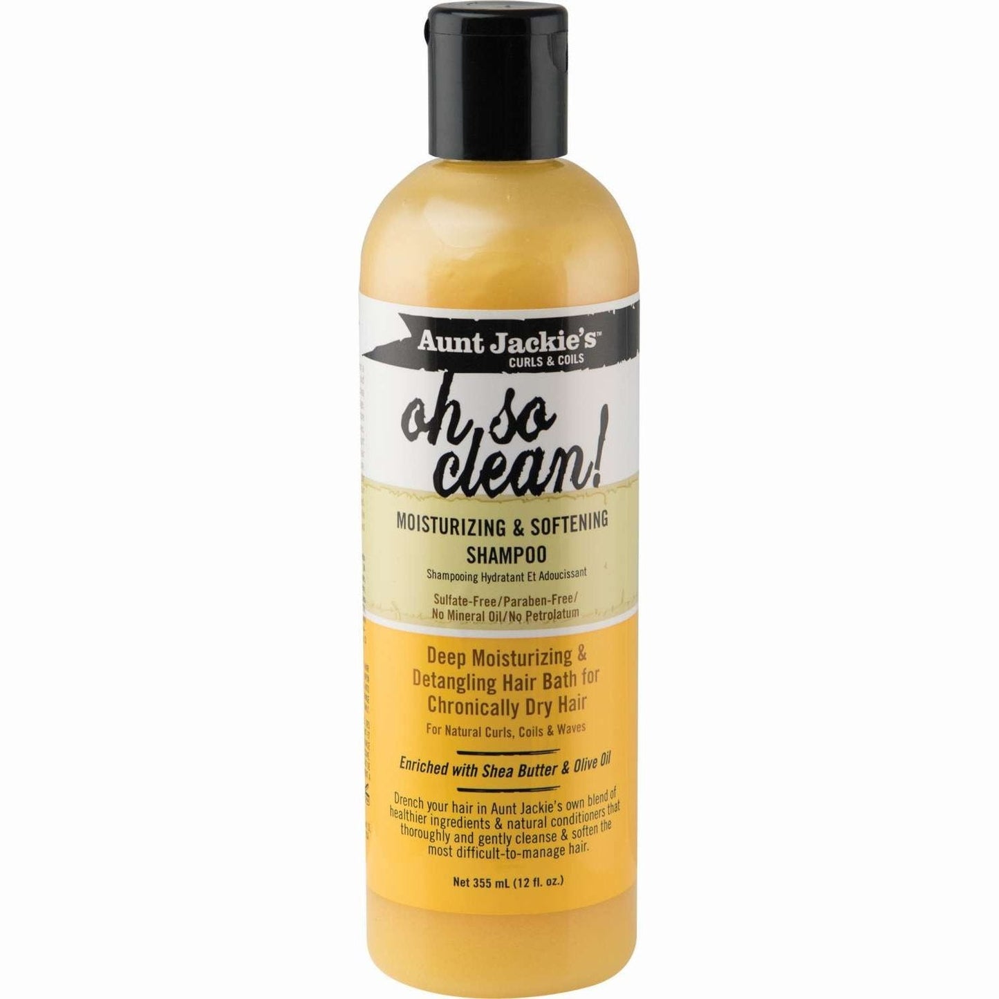 Aunt Jackie's Oh So Clean Shampoo 12 Oz