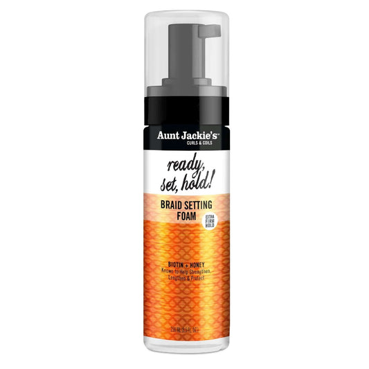 Aunt Jackie's Braid Setting Foam with Biotin and Honey