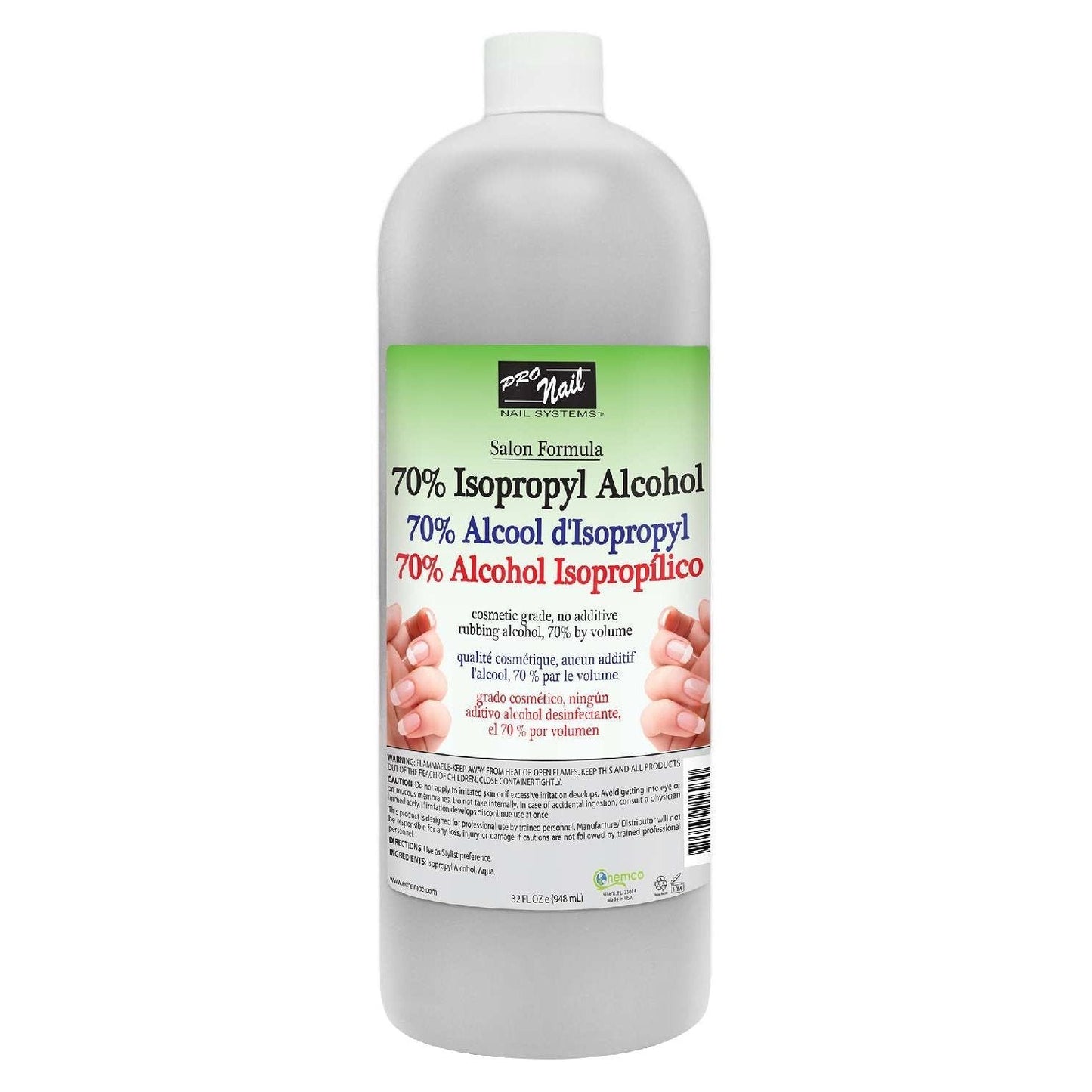 Isopropyl Alcohol 70% 32 Oz