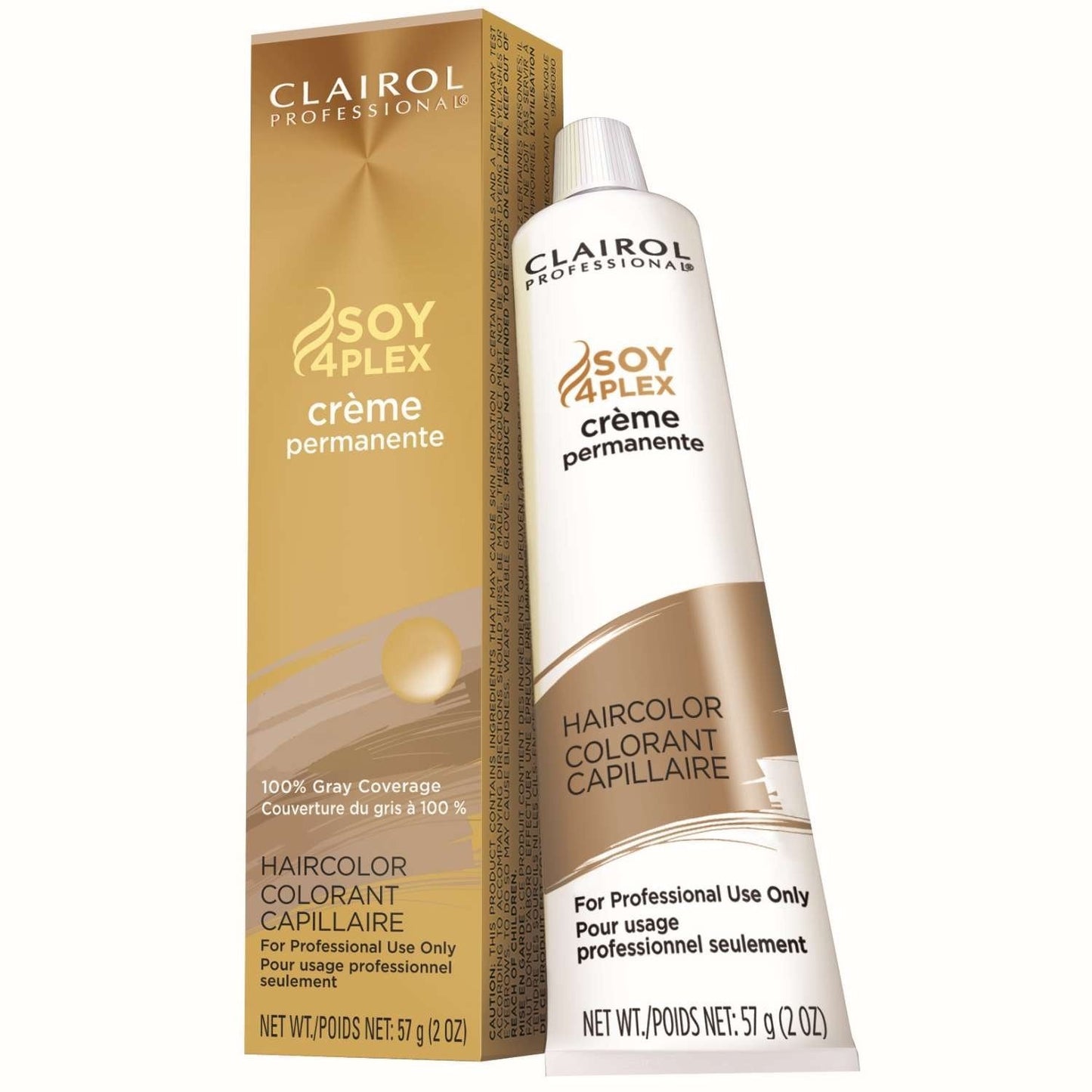 Permanent Hair Color Soy Creme Light Rich Neutral Brown 4Nn