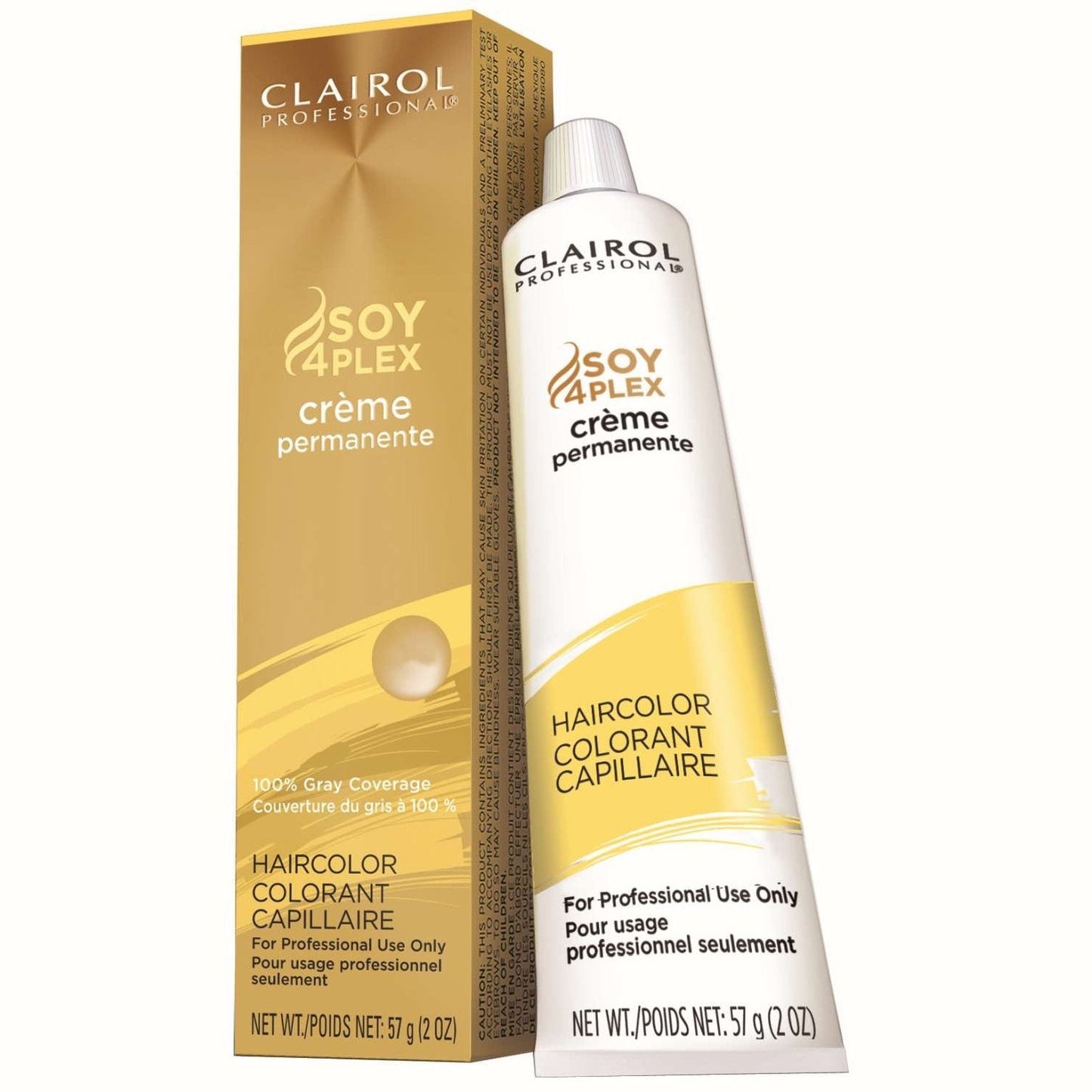 Permanent Hair Color Soy Creme Medium Gold Blonde 7G
