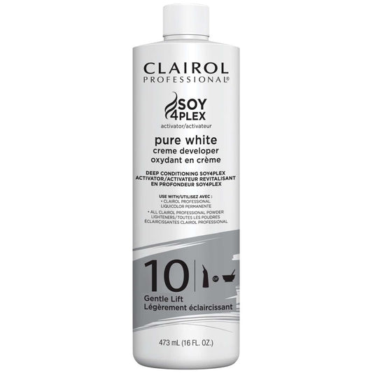 10 Volume Cream Developer Pure White 16 Fl Oz