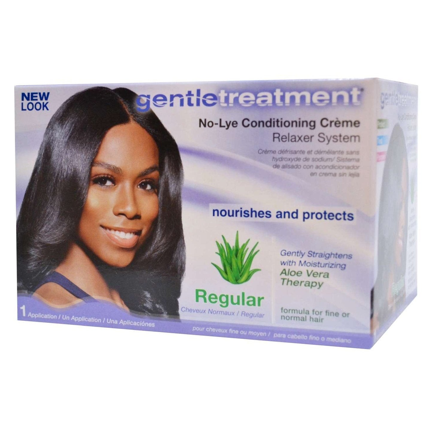 No-Lye Relaxer Kit Regular Gentle Treatment