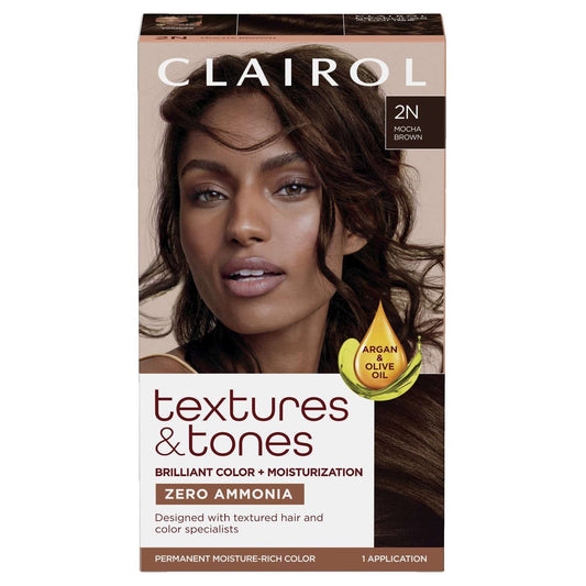 Textures & Tones Hair Color 2N Mocha Brown