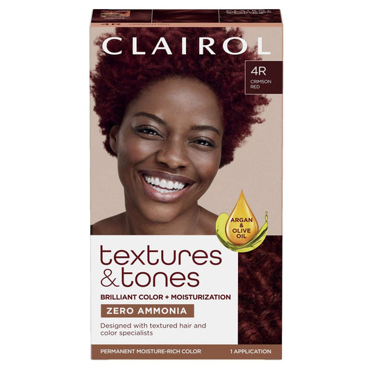Textures & Tones 4R Hair Color Crimson Red