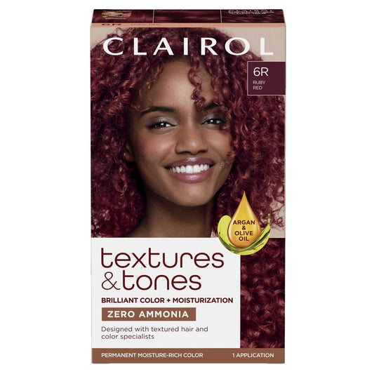 Textures & Tones 6R Hair Color Ruby Red