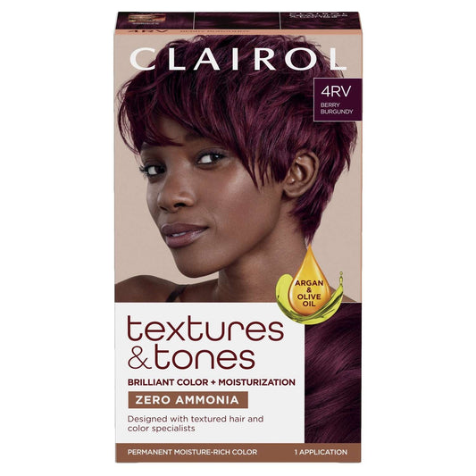 Textures & Tones 4Rv Hair Color Berry Burgundy