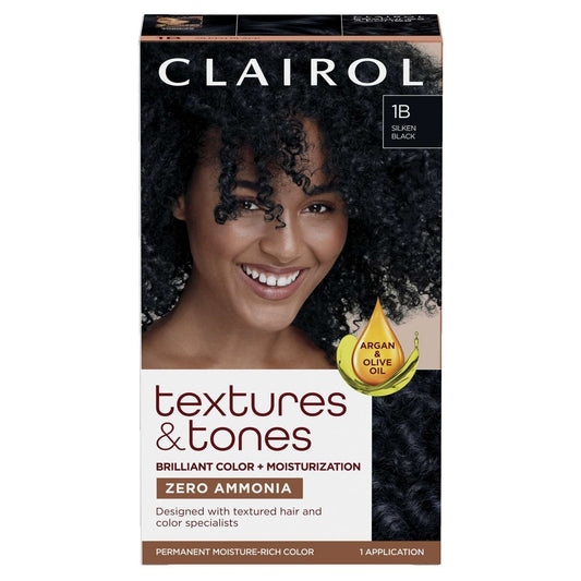 Textures & Tones Hair Texture 1B Silken Black