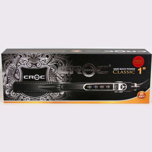 Flat Iron LED Titanium Black Hair Straightener