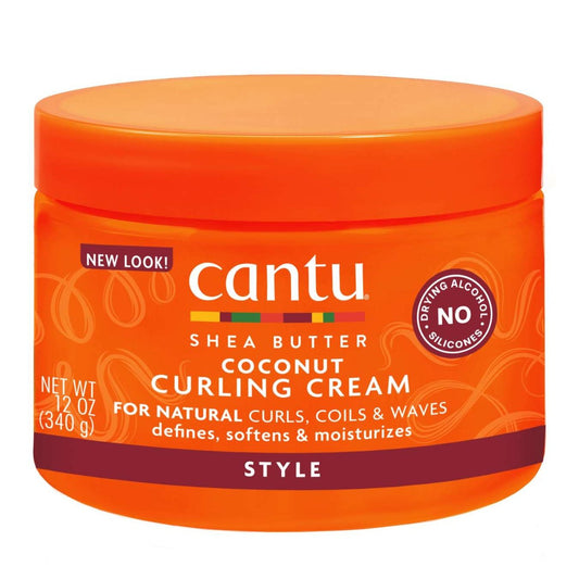 Cantu Curling Cream Coconut for Natural Hair 12 Oz
