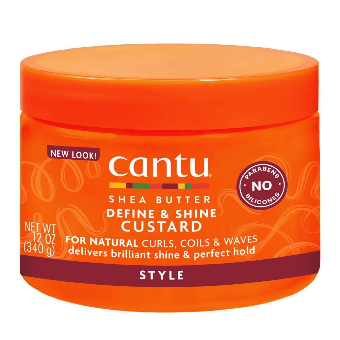 Cantu Define Shine Custard for Natural Hair 12 Oz
