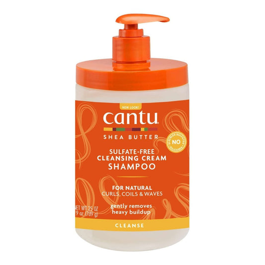 Cantu Sulfate-Free Cleansing Cream Shampoo for Natural Hair 25 Oz