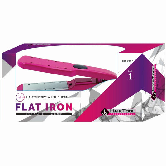 Mini Flat Iron Hot Pink Mini Size